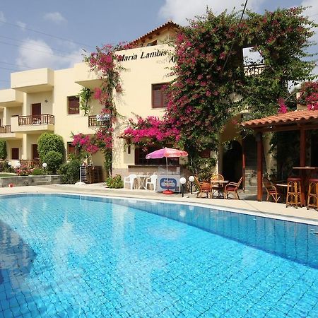 Maria Lambis Aparthotel Stalida Bagian luar foto