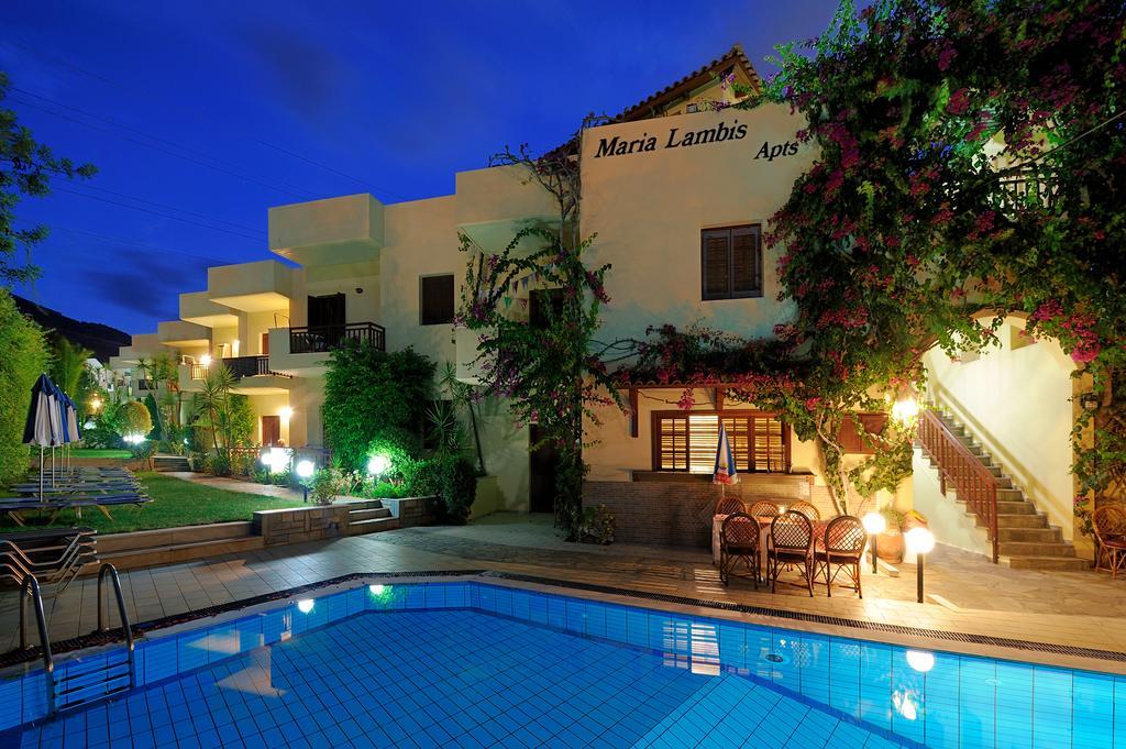 Maria Lambis Aparthotel Stalida Bagian luar foto