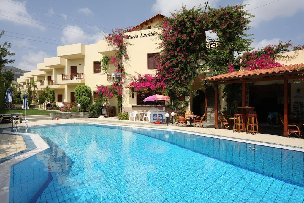 Maria Lambis Aparthotel Stalida Bagian luar foto