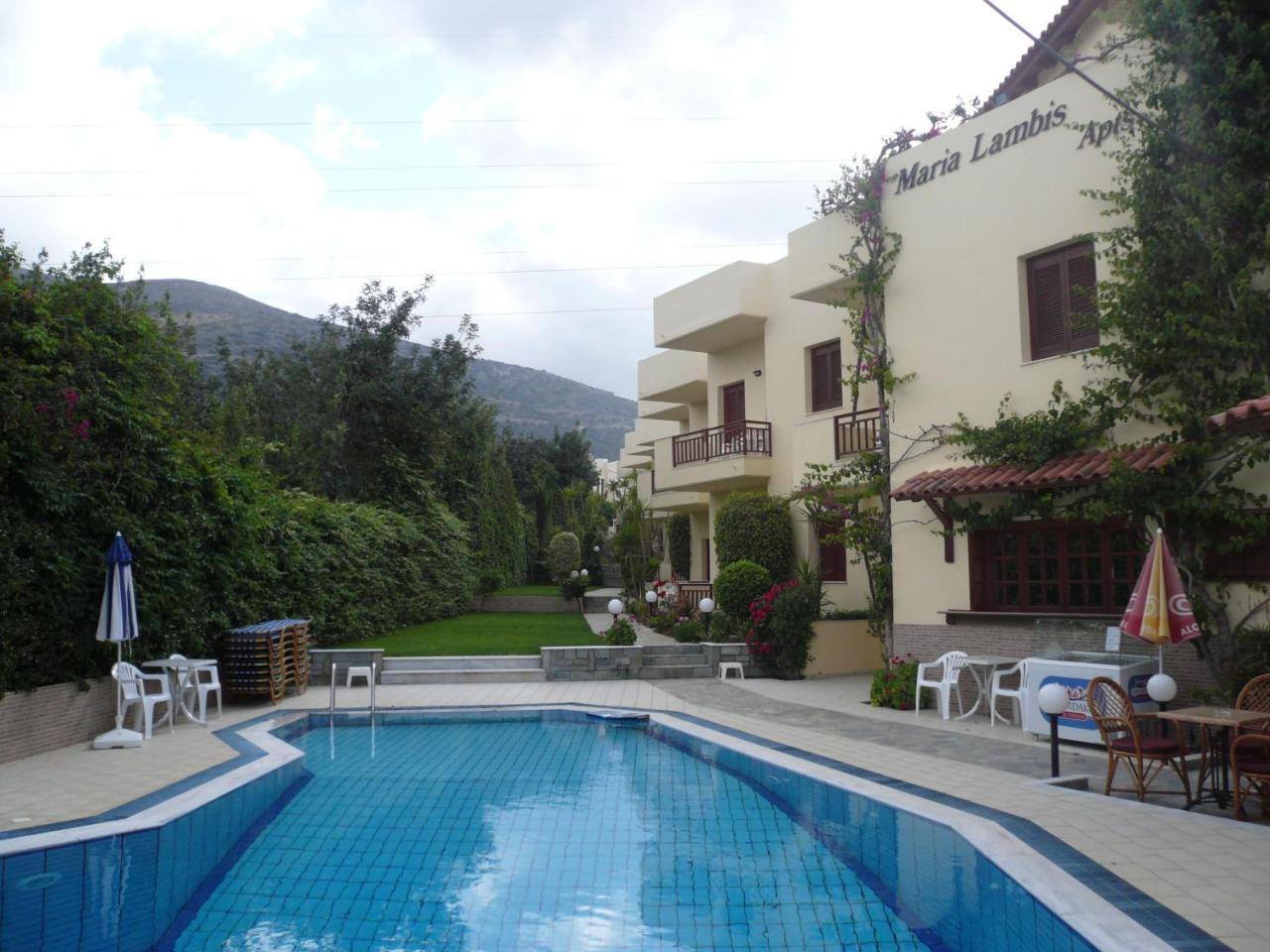 Maria Lambis Aparthotel Stalida Bagian luar foto